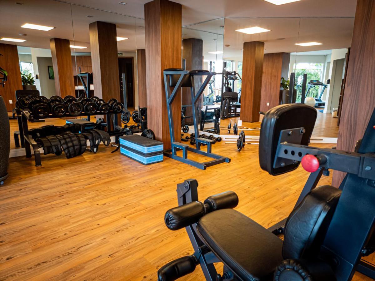 Wish Serrano Resort Gramado Exterior foto The gym at the hotel